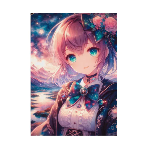 宇宙を旅する女海賊 Stickable Poster