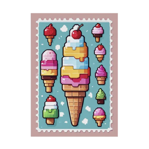 ソフトクリーム🍦@姪ﾁｬﾝ Stickable Poster