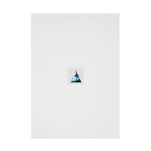 Pyramid Stickable Poster