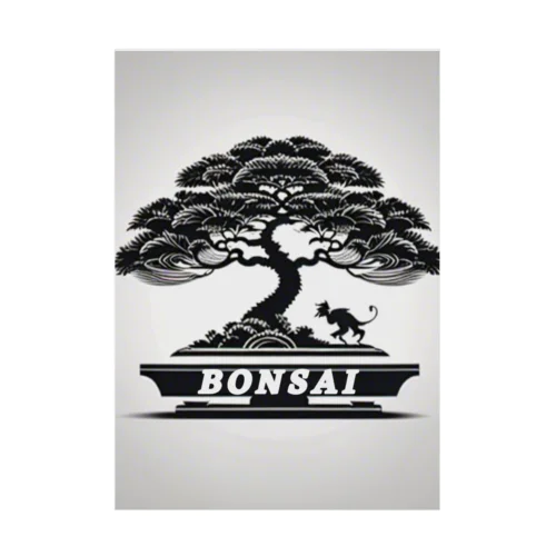 盆栽　BONSAI 吸着ポスター