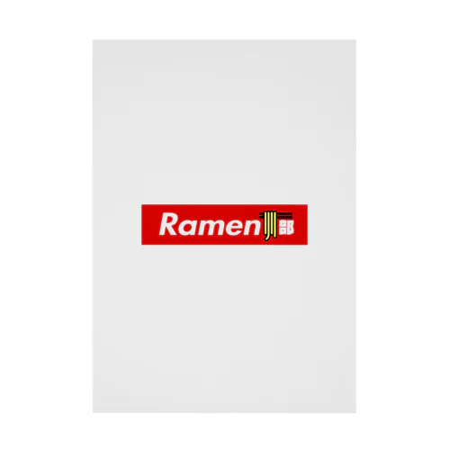 RAMEN部 ラーメン部 Stickable Poster