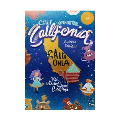 ♡California♡ice cream♡ Stickable Poster