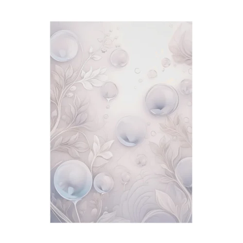 Bubbles🫧 ͛.* Stickable Poster