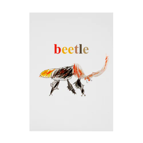 beetle 吸着ポスター