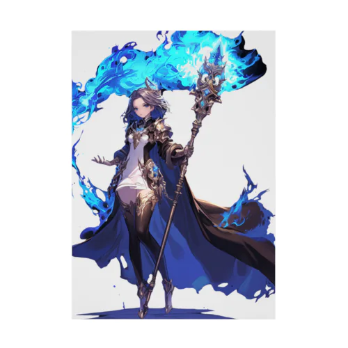 青魔道士　－　blue mage　－ 吸着ポスター