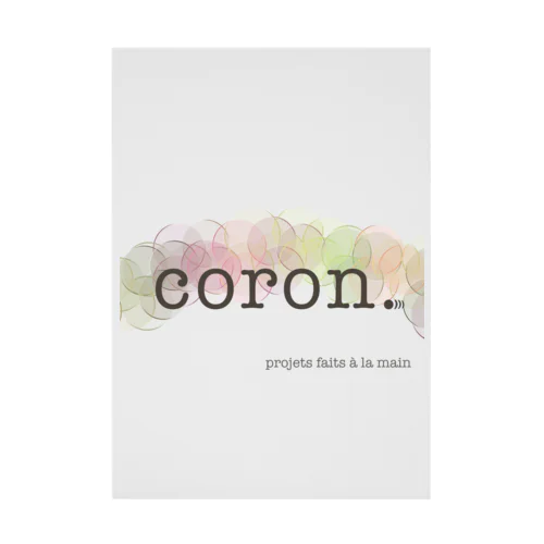 coron.ショップブランドマーク Stickable Poster