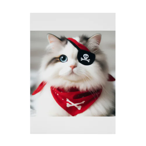 海賊猫ちゃん Stickable Poster