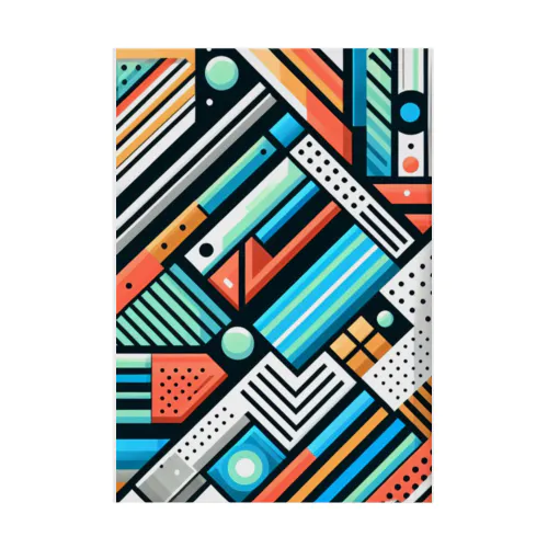 Vibrant Splash Stickable Poster