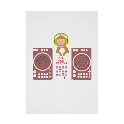 DJ TypeA Stickable Poster