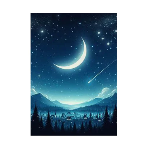 「星空」グッズ Stickable Poster