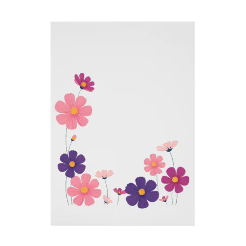 美しいコスモスの花❀ Stickable Poster