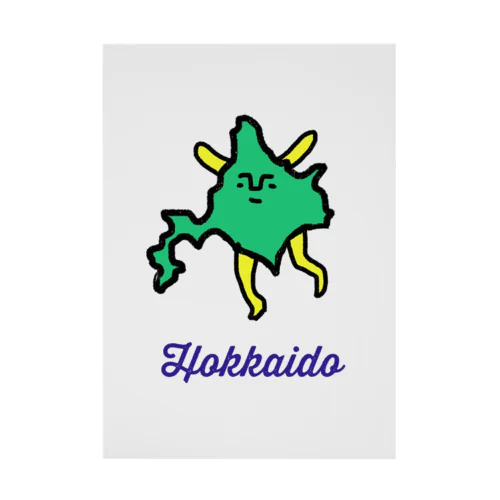 Hokkaidoの北海道人くん Stickable Poster