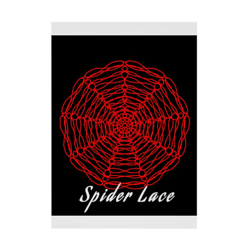 Spider Lace Stickable Poster