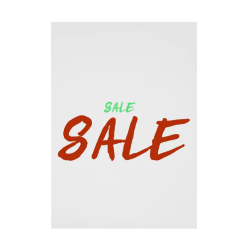 sale Stickable Poster