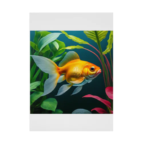 金魚 Stickable Poster