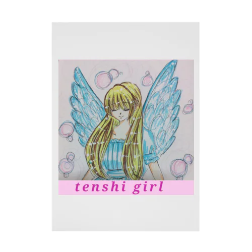 tenshi girl 吸着ポスター