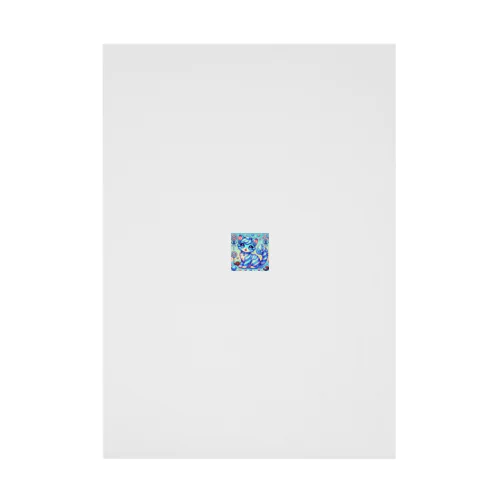 ゆめの中のネコ Stickable Poster