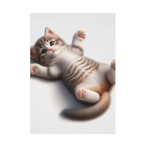 のひのびこにゃんこ Stickable Poster