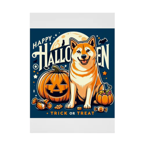 DOG x HALLOWEEN 03🟦(濃色用) Stickable Poster