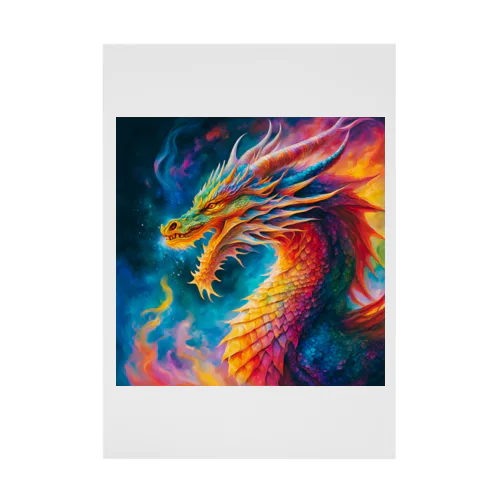 🐉美しい龍の勇姿✨ファンタジー🌠 Stickable Poster
