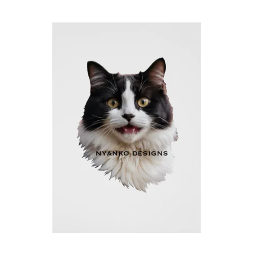 ハロウィンねこちゃんアイコン Stickable Poster