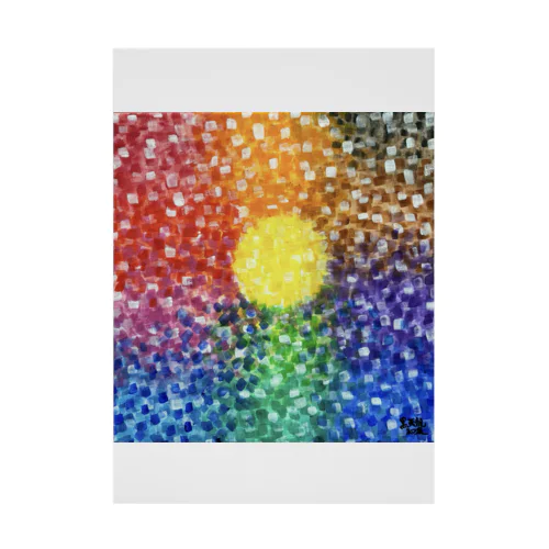 虹の光 Stickable Poster