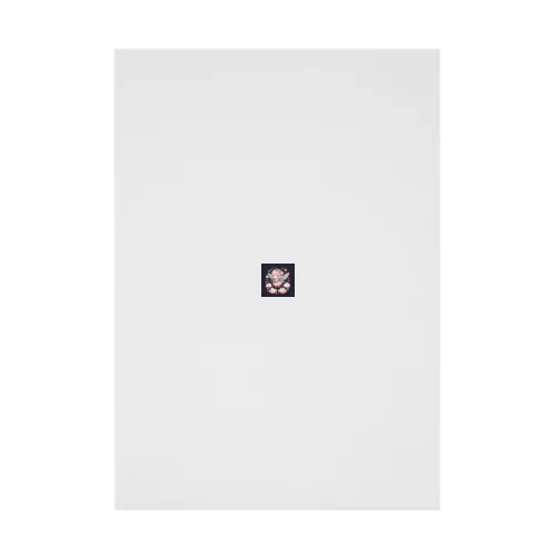 妖精　黒 Stickable Poster
