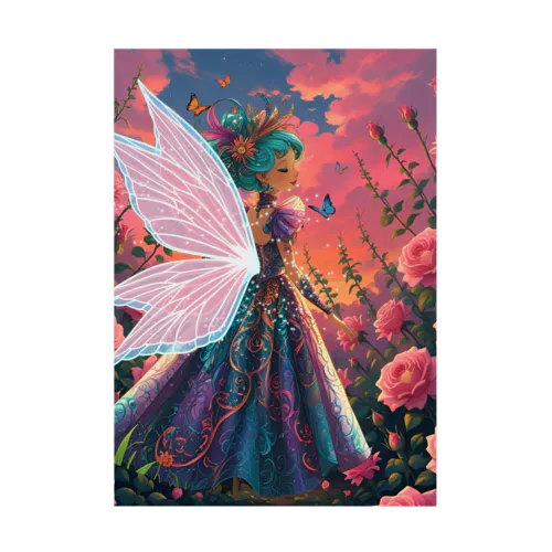 花の妖精 Stickable Poster