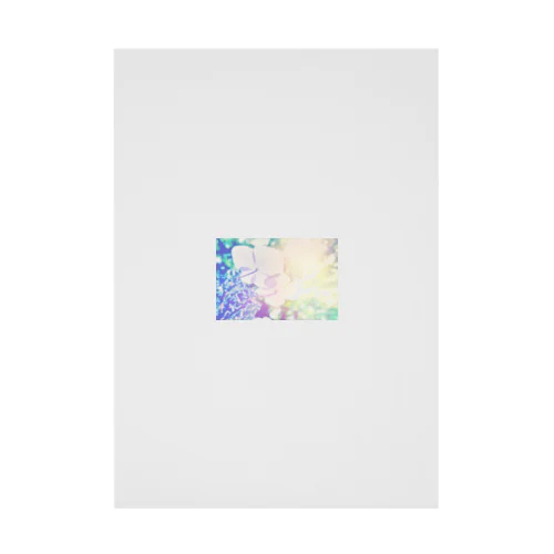 幻想紫陽花 Stickable Poster