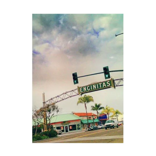 Encinitas St. Stickable Poster