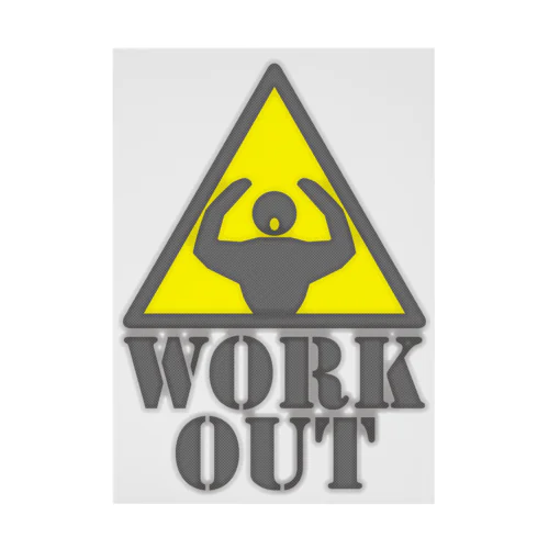 Workout Stickable Poster