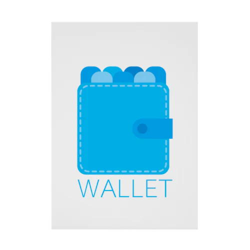 WALLET 吸着ポスター