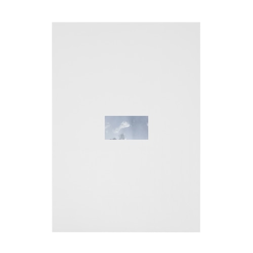 blue sky Stickable Poster