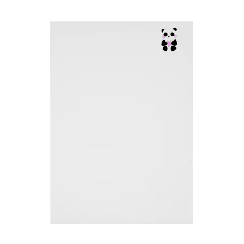 Panda with love  Stickable Poster