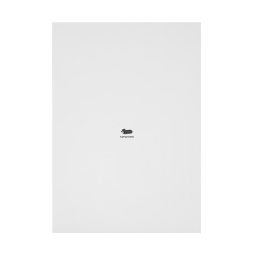 毛虫犬 Stickable Poster
