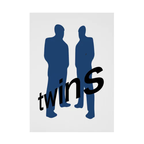twins(ツインズ) Stickable Poster