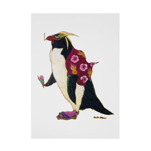 PENGUIN Stickable Poster