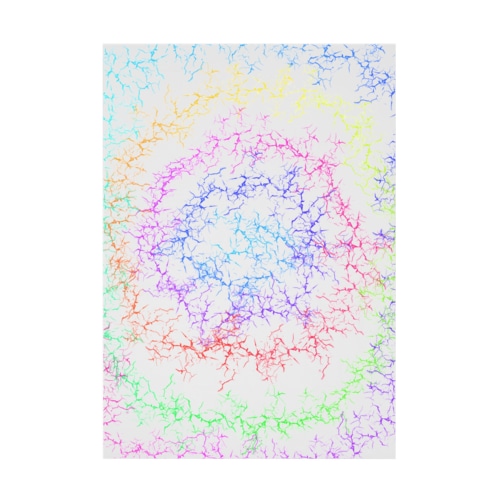タイダイ君 Stickable Poster