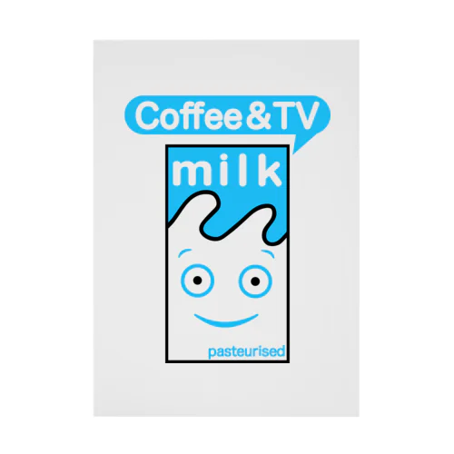 Coffee & TV / コーヒー ＆ TV Stickable Poster