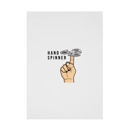 HAND SPINNER-ハンドスピナー- Stickable Poster