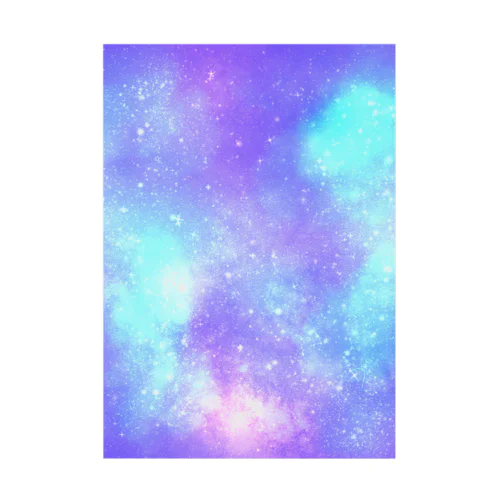 ギャラクシー宇宙 Stickable Poster