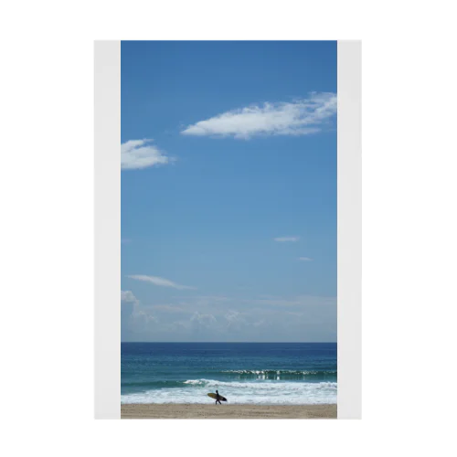 Gold Coast beach Stickable Poster