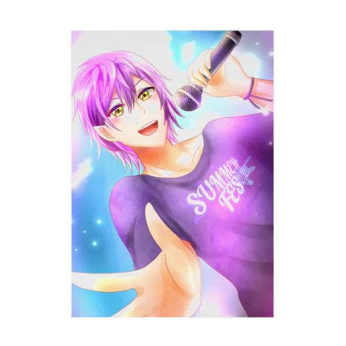 フェザーA SUMMER FES 2020 藤原アッシュ Stickable Poster