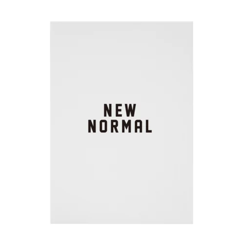 NEW NORMAL ニューノーマル Stickable Poster