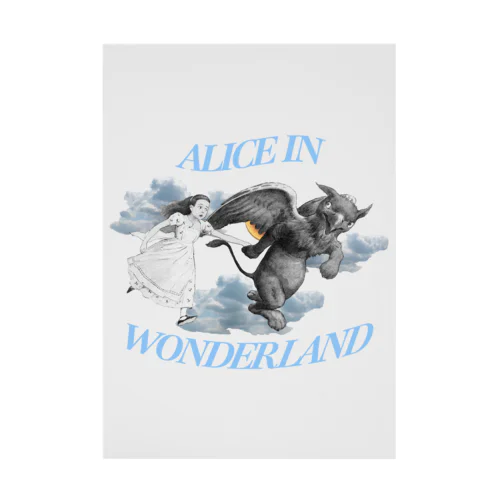 not alice Stickable Poster