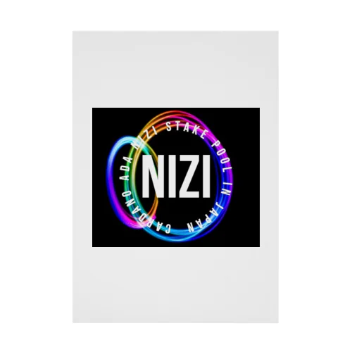 NIZI Stickable Poster