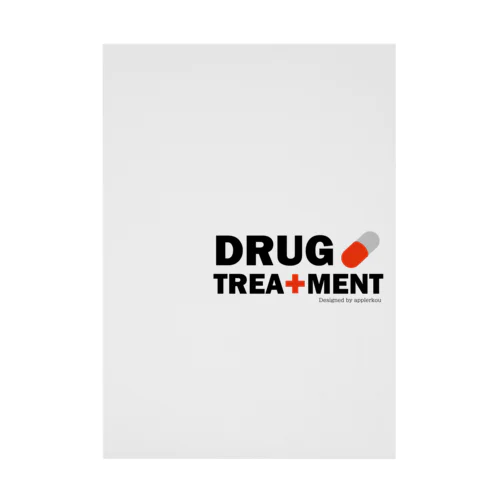 DRUG TREATMENT Stickable Poster