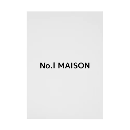 No.l MAISON collection Stickable Poster