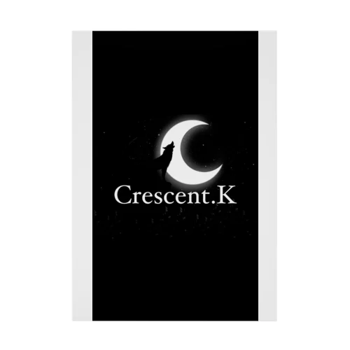 Crescent.K 2021 collection  Crescent-Wolf【クレセント-ウルフ】 Stickable Poster