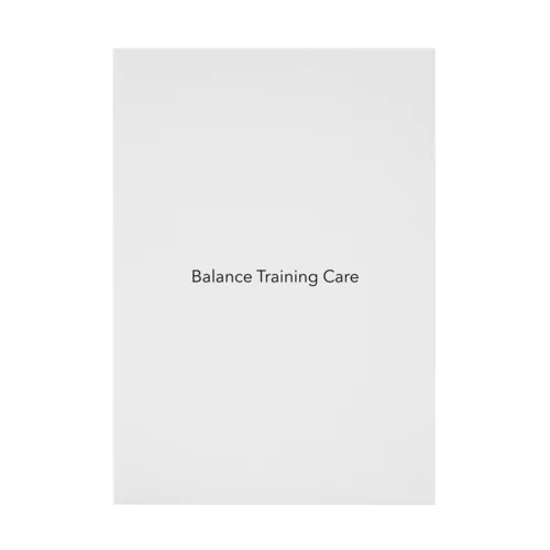 Balance Training Care 吸着ポスター